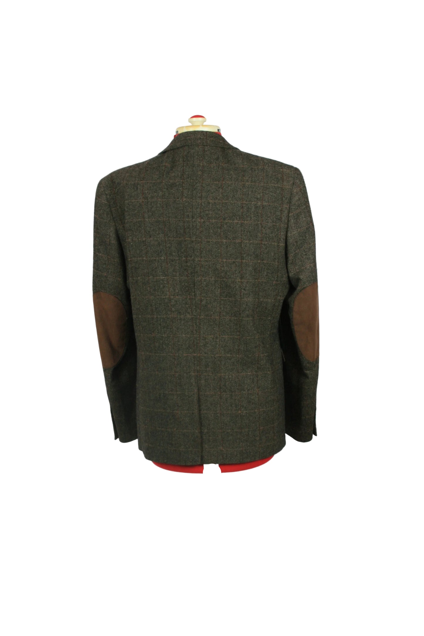 Vintage inspired Tweed Blazer with Elbow Patches – 1960s British Style