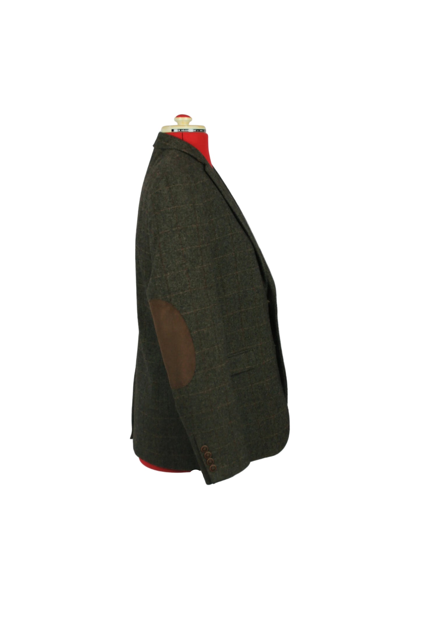 Vintage inspired Tweed Blazer with Elbow Patches – 1960s British Style