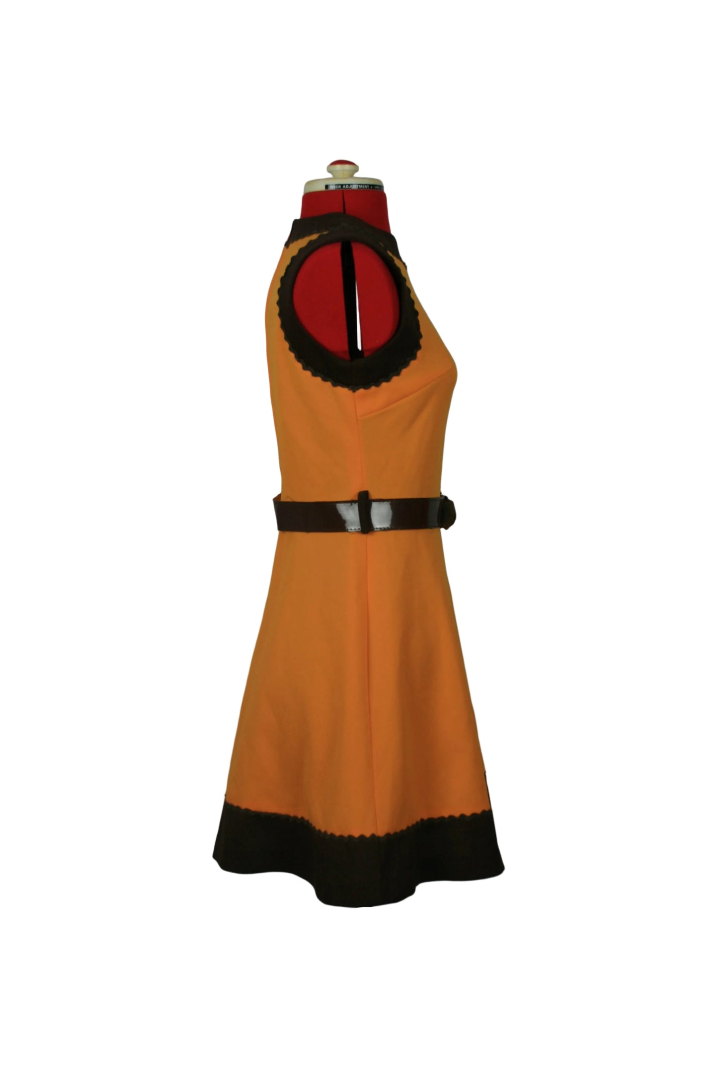 1960s Sleeveless Dress with Original Belt