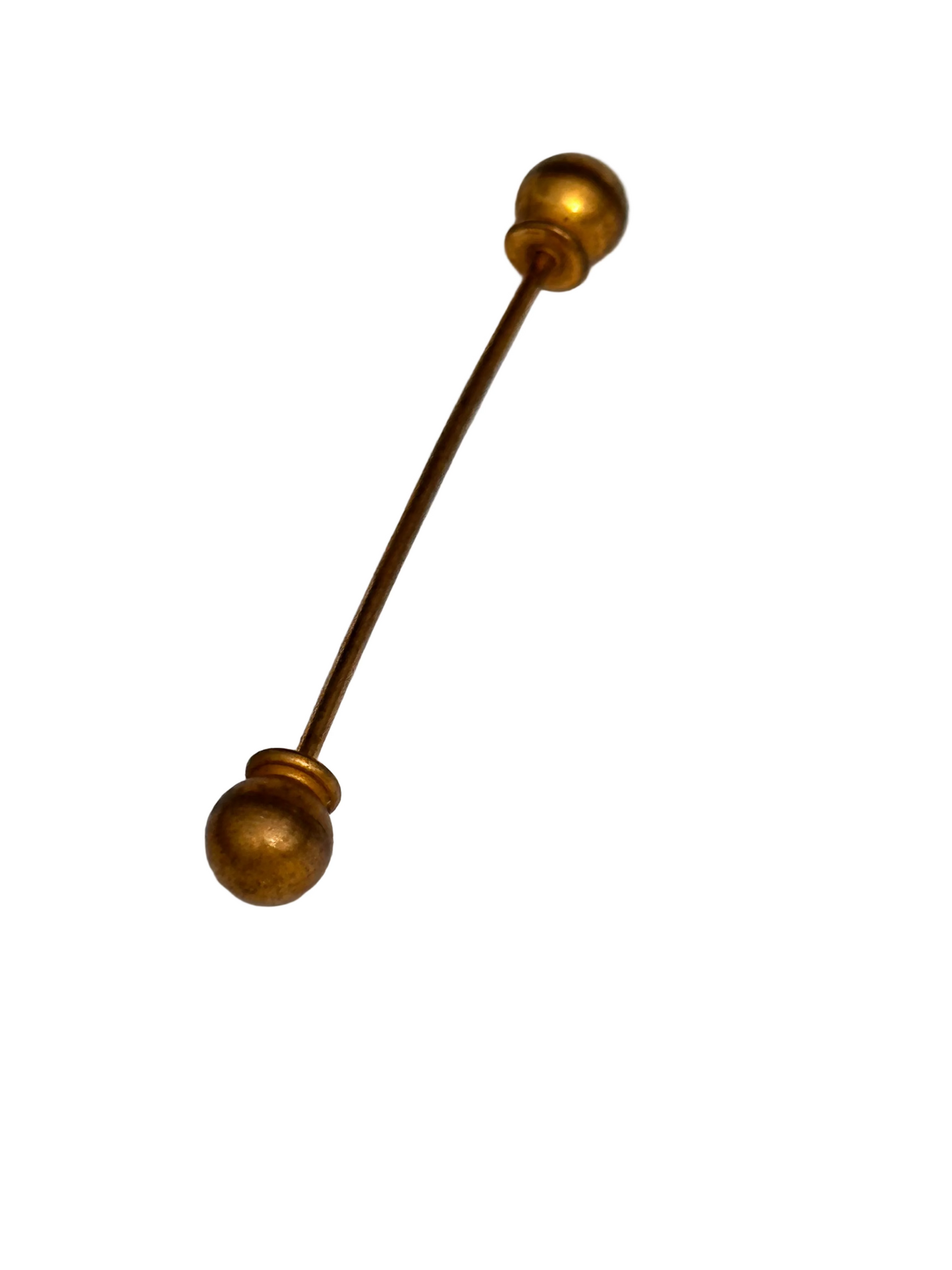 c.1950s True Vintage Gold Tone Collar Bar