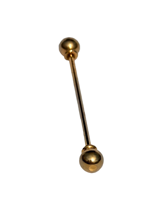 c.1960s Vintage Gold Tone Collar Bar
