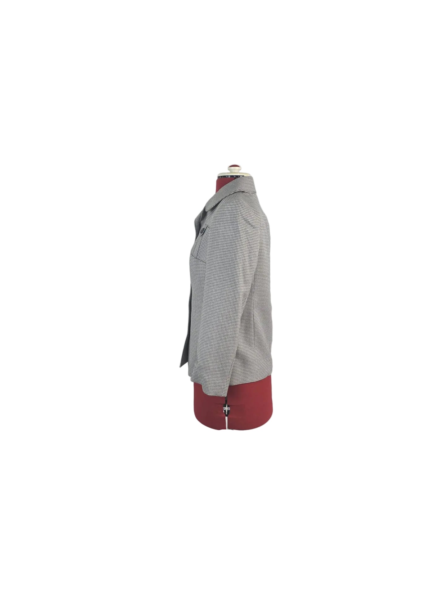 Late 1980s Vintage Houndstooth Power Blazer, Heritage Tailoring Inspired