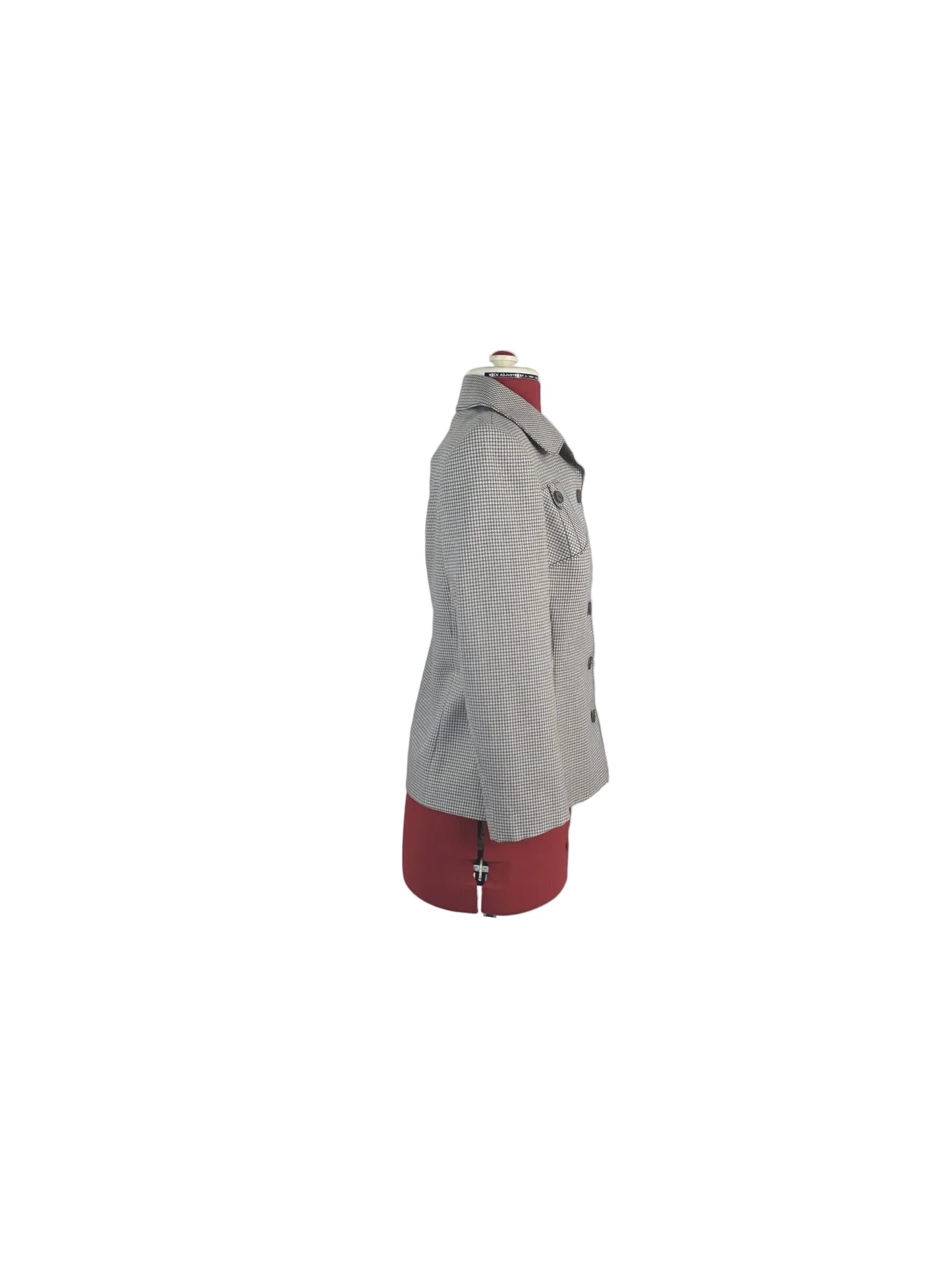 Late 1980s Vintage Houndstooth Power Blazer, Heritage Tailoring Inspired