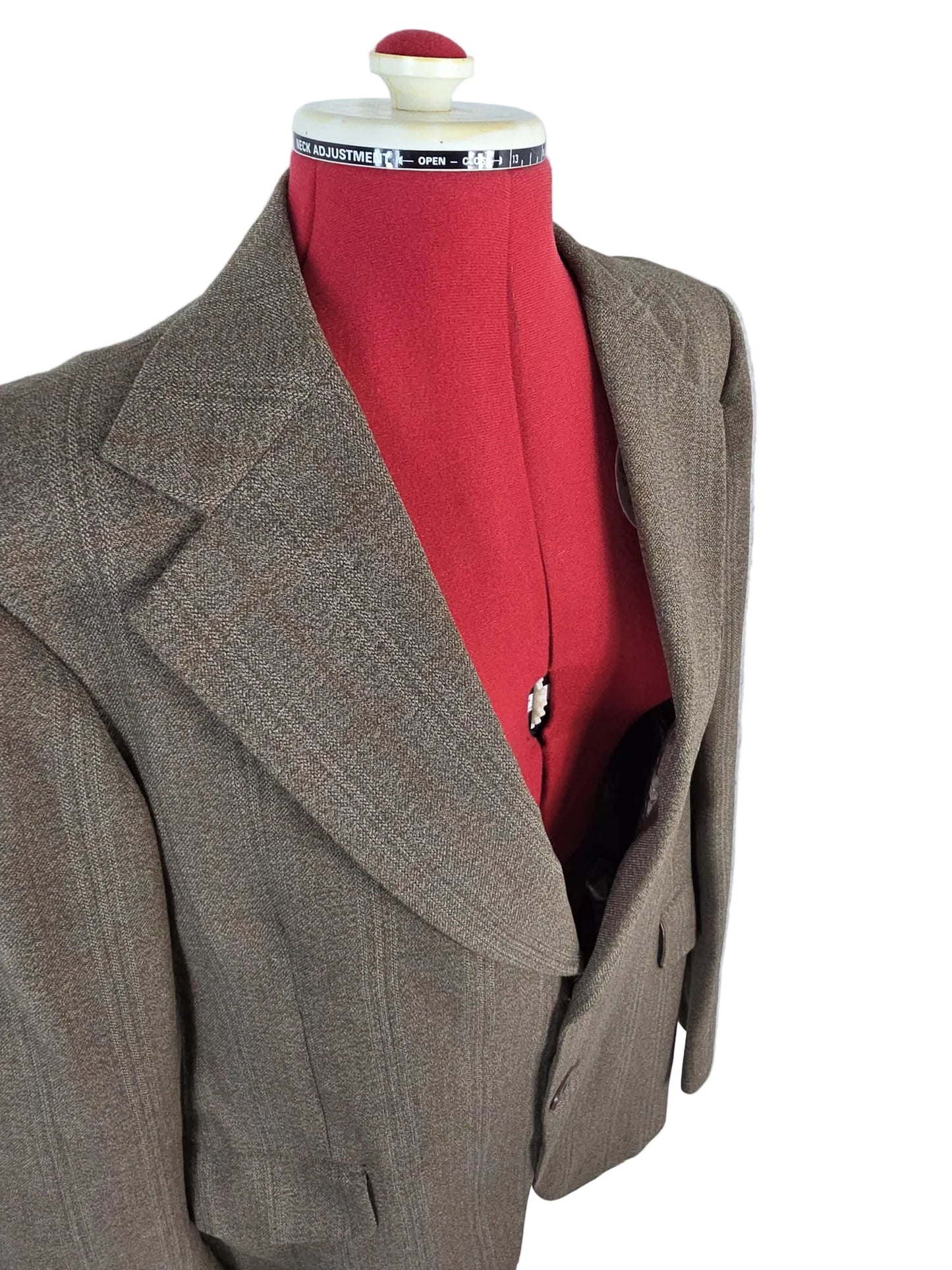 1970s/80s Genuine Vintage John Collier Blazer Milium Wool Tailored Jacket