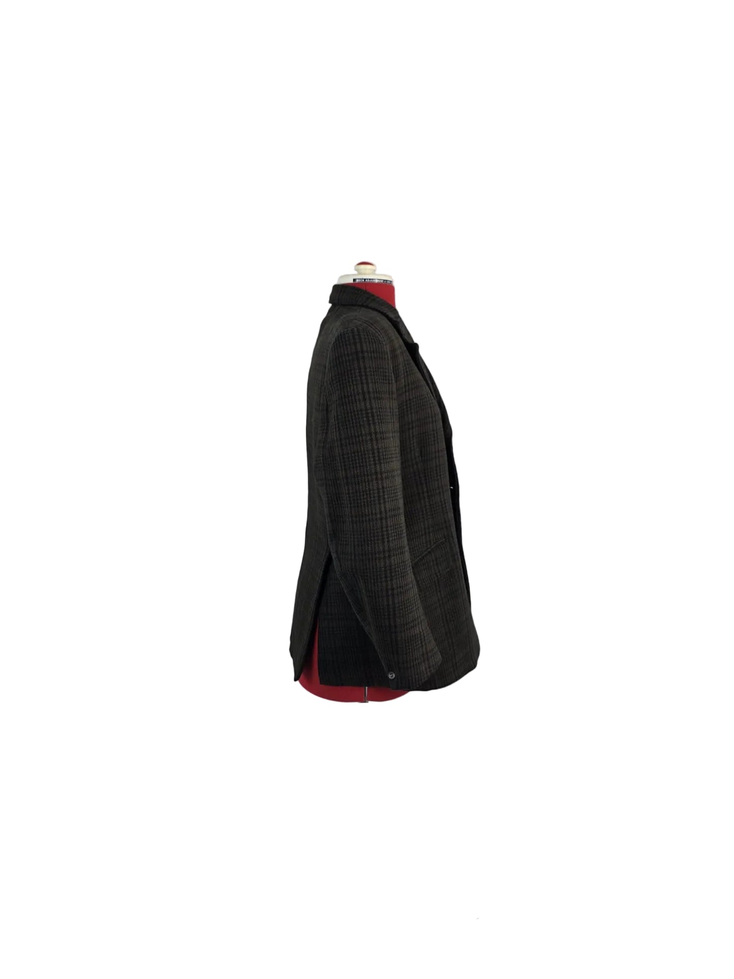 Vintage 1970s John Collier Tweed Blazer Classic Glen Check, British Heritage Style