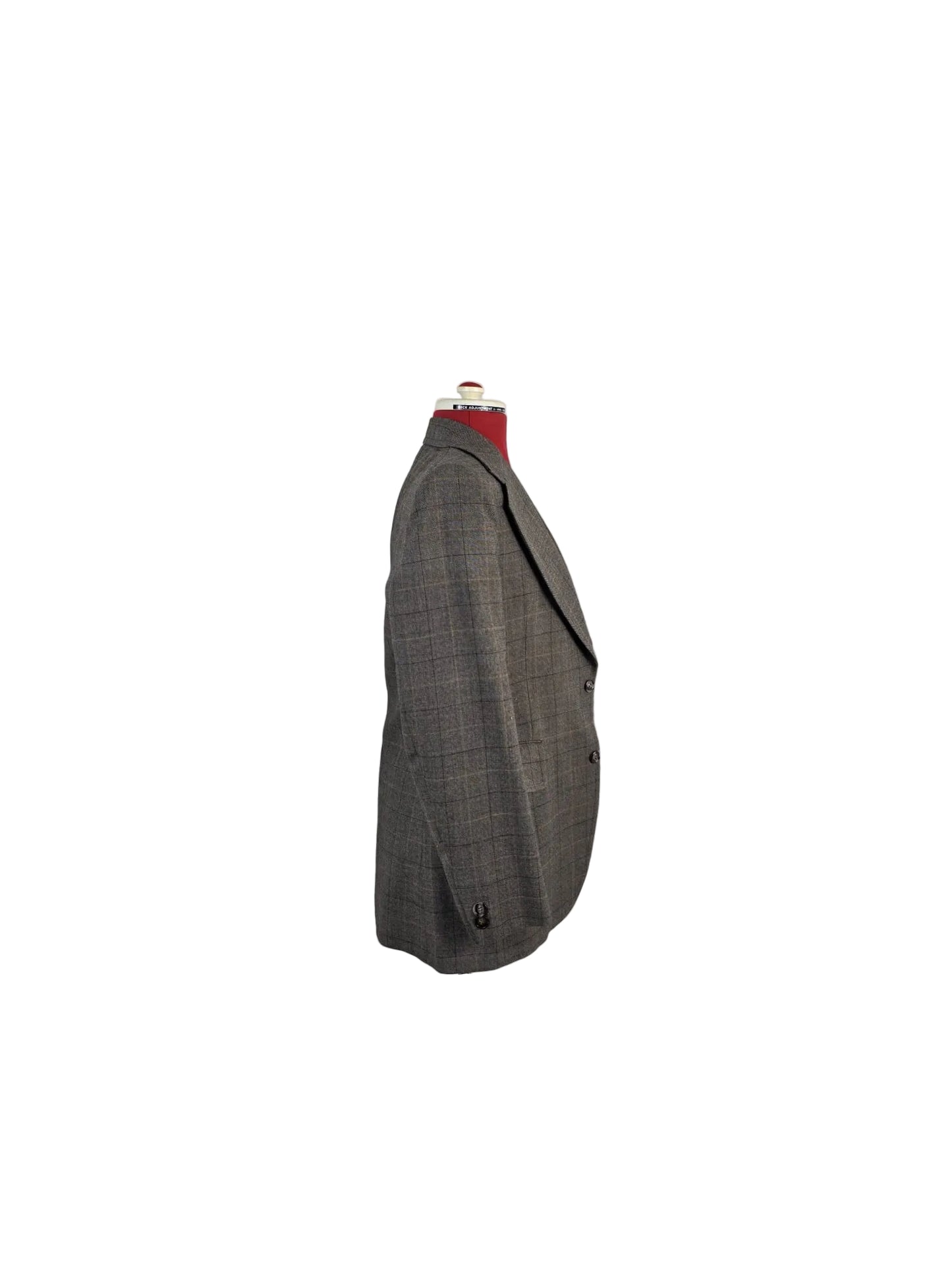 Vintage 1970s John Collier 2-Piece Tweed Set, Jacket & Waistcoat , Glen Check British Heritage