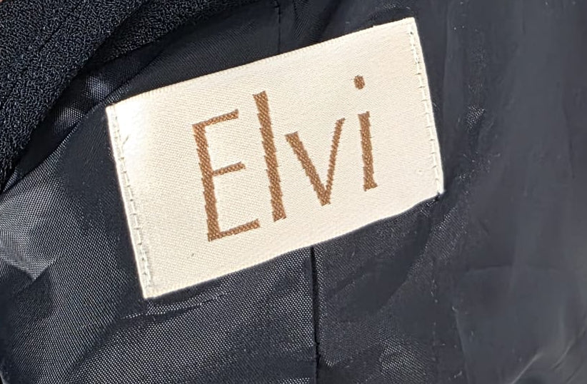 1970's Elvi navy blazer