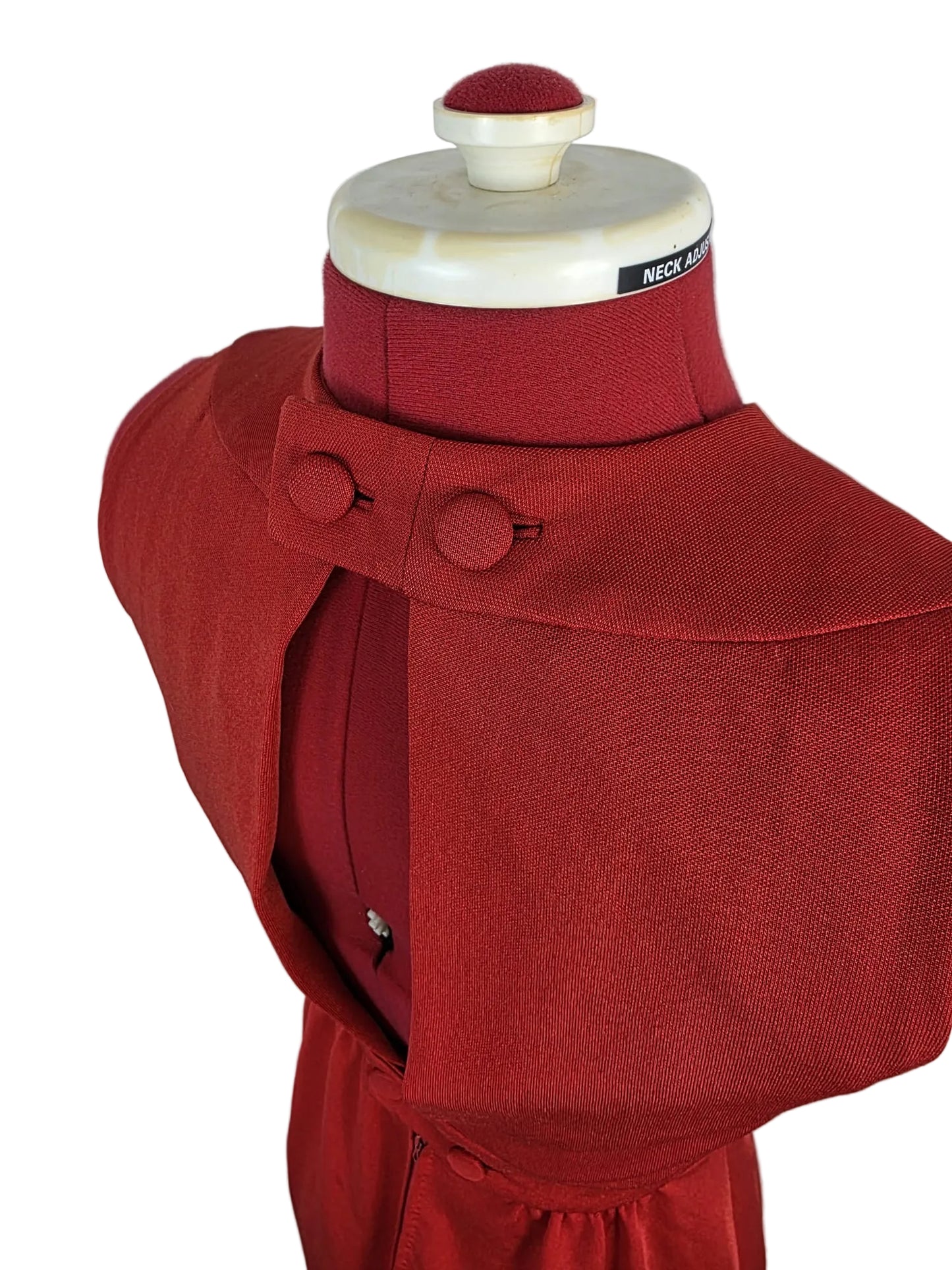 late 1960s Handmade Open Back Evening Dress