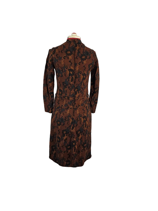 1960s Handmade Tapestry Dress