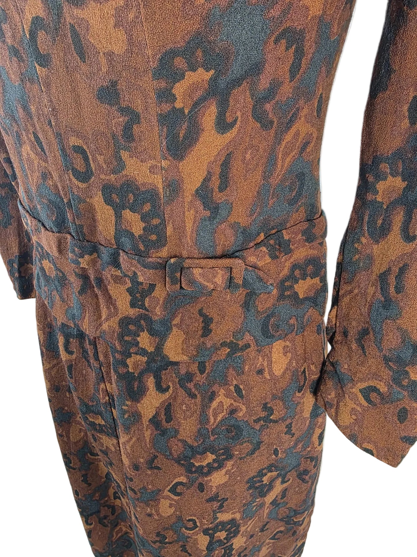 1960s Handmade Tapestry Dress