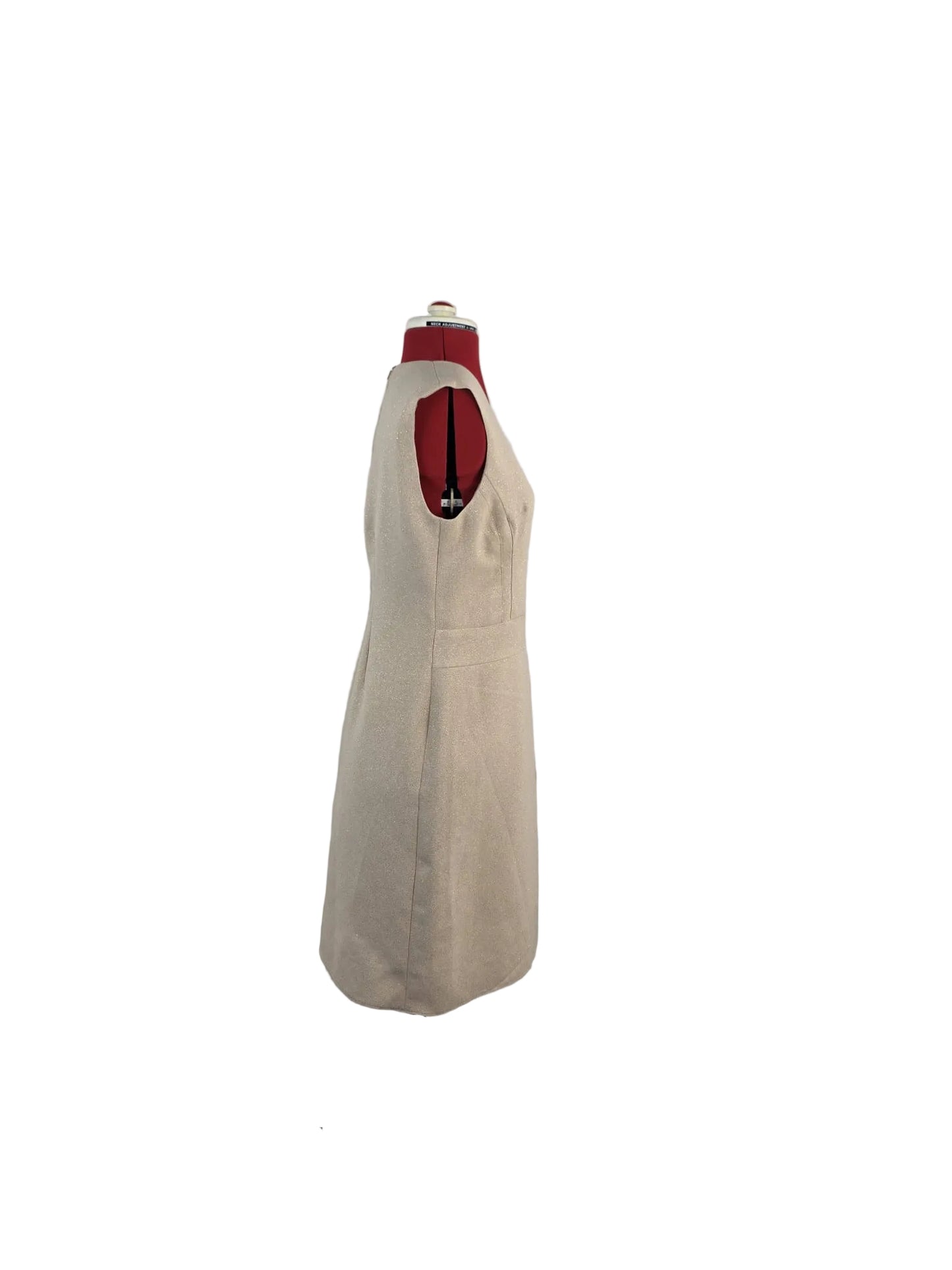 1960's Mid-Century Beige Diolen Dress