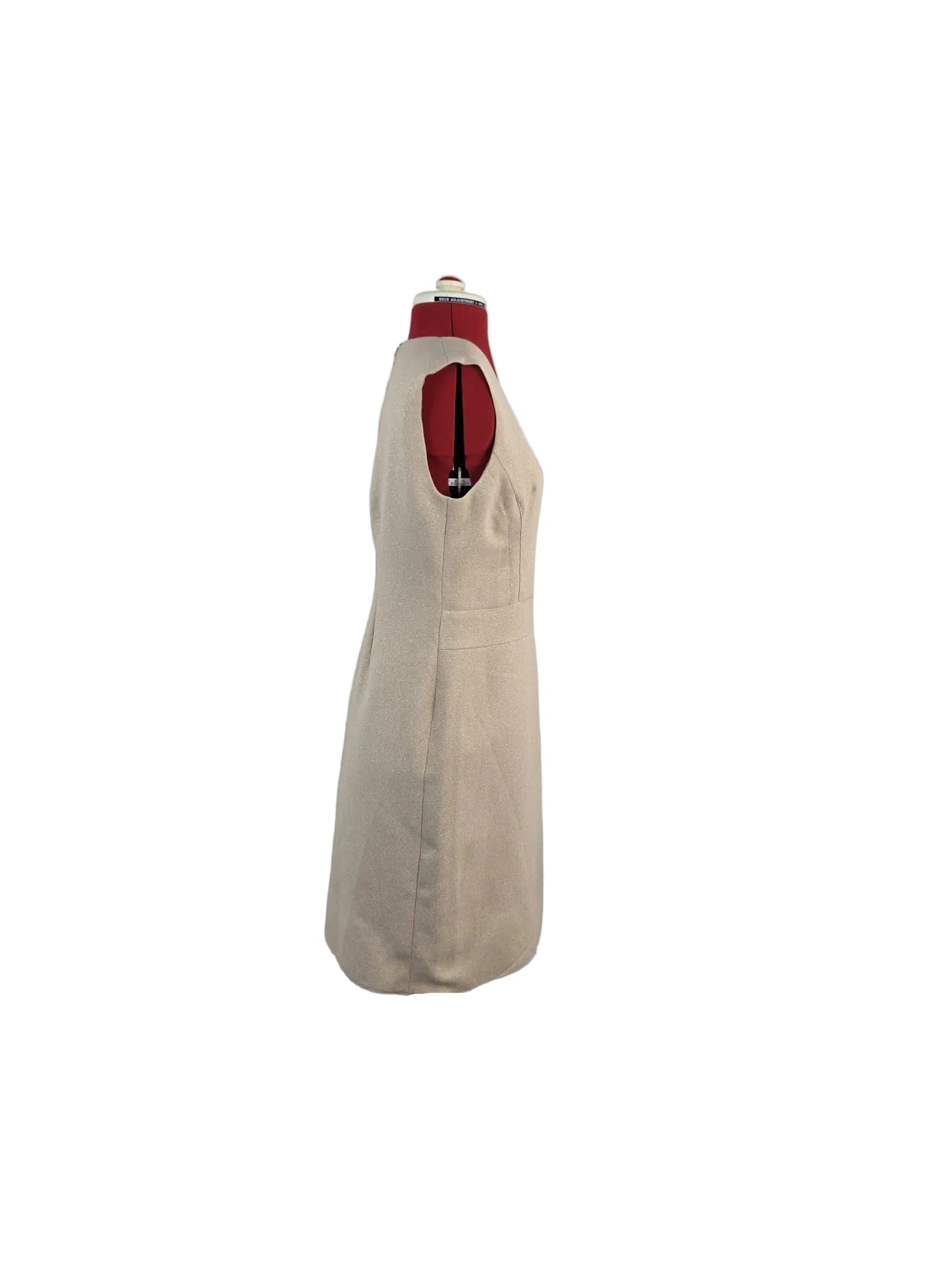 1960's Mid-Century Beige Diolen Dress