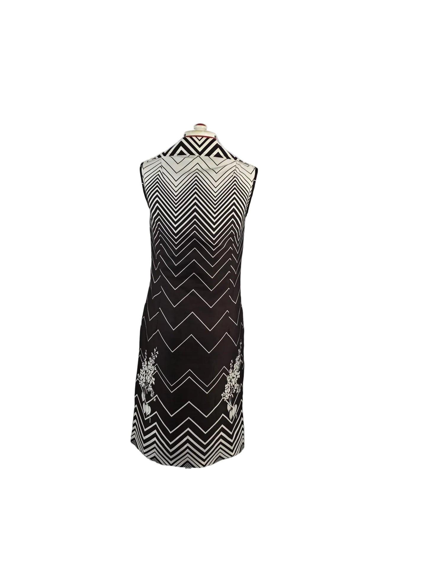 c. late 1960s / early 1970s Elvi Couture Mod Dress
