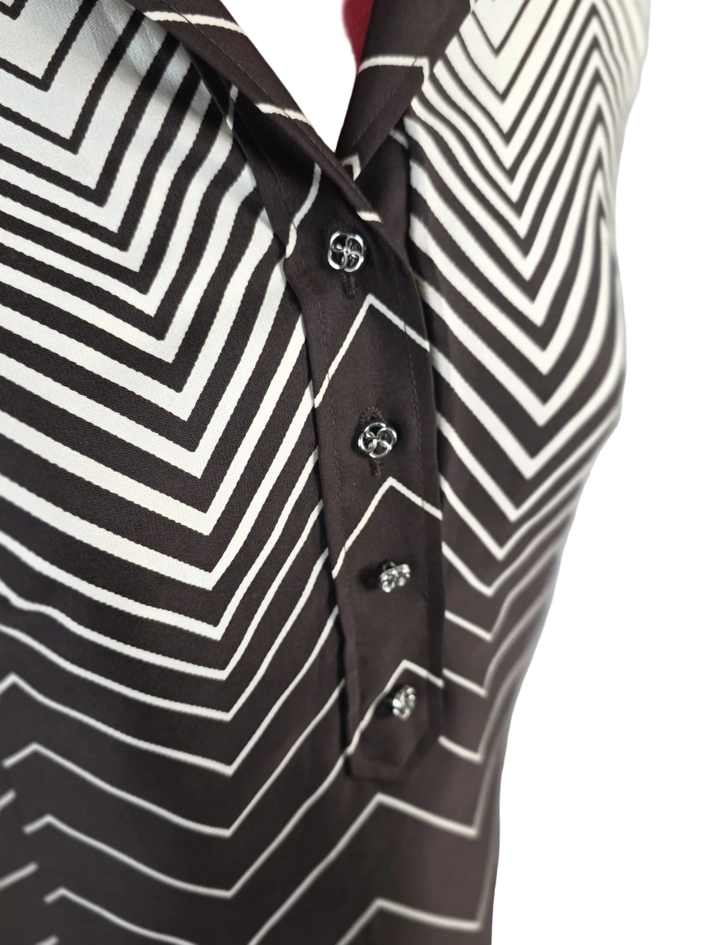 c. late 1960s / early 1970s Elvi Couture Mod Dress
