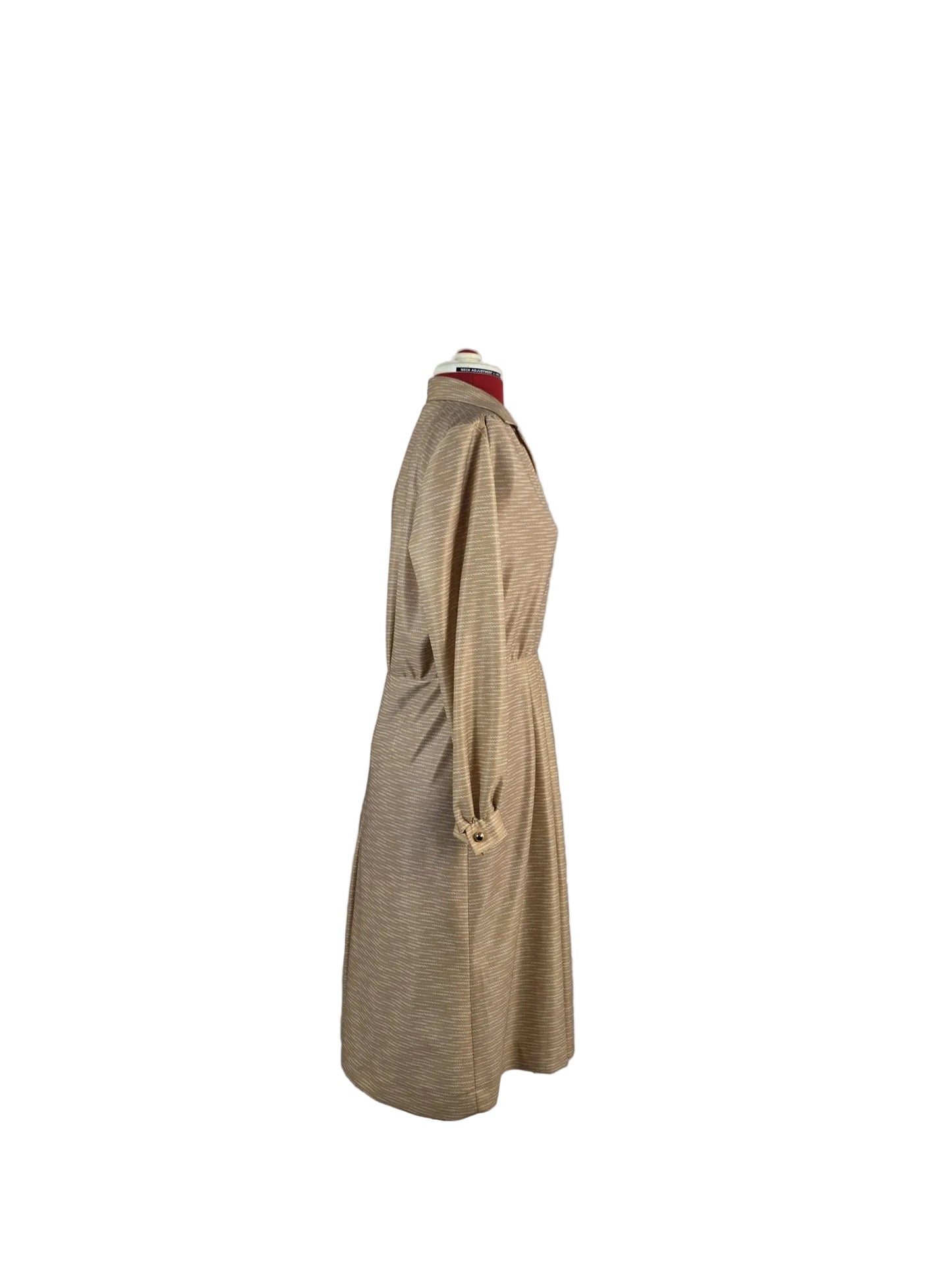 1970s Pleated Day Dress – Berkertex Mayfair Midi
