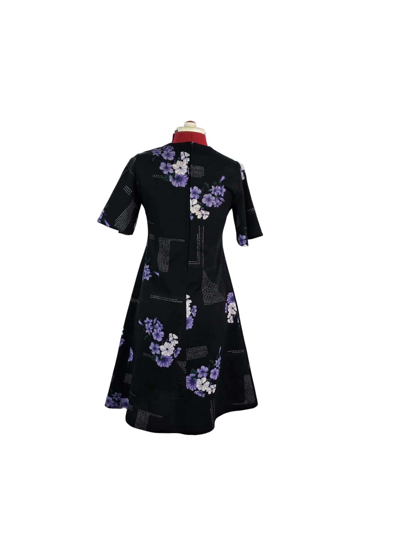 1970s Genuine Vintage Barbarella Finland Dress Floral A-line Nordic