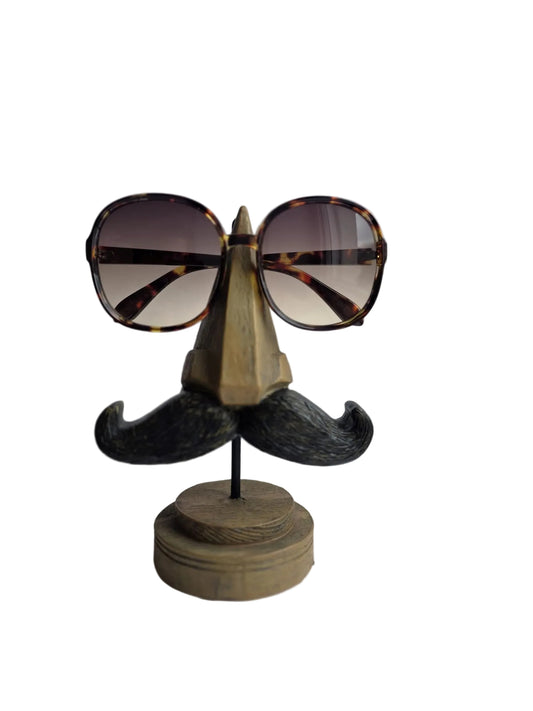 Oversized Round Sunglasses – Tortoiseshell