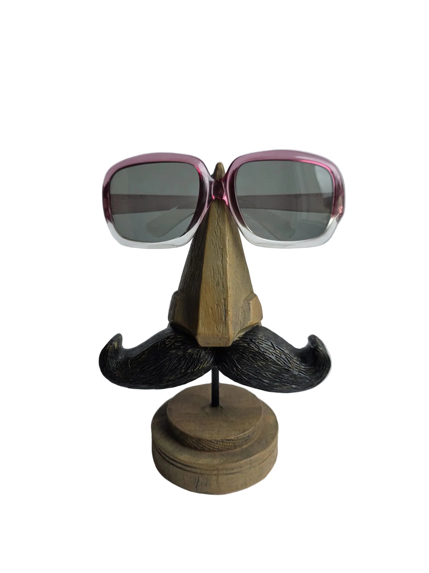 Oversized Sunglasses – Pink Gradient Frame