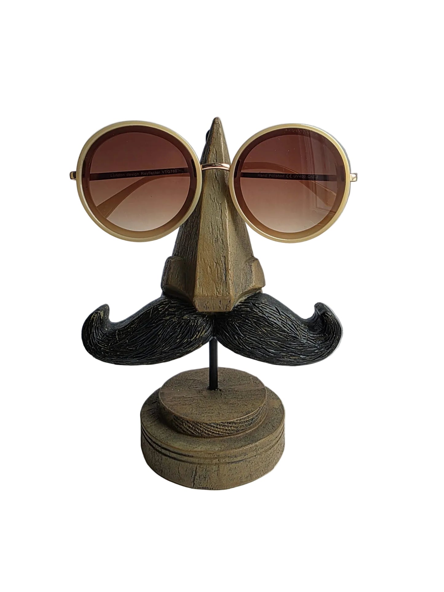 Round Sunglasses – Neutral Frame