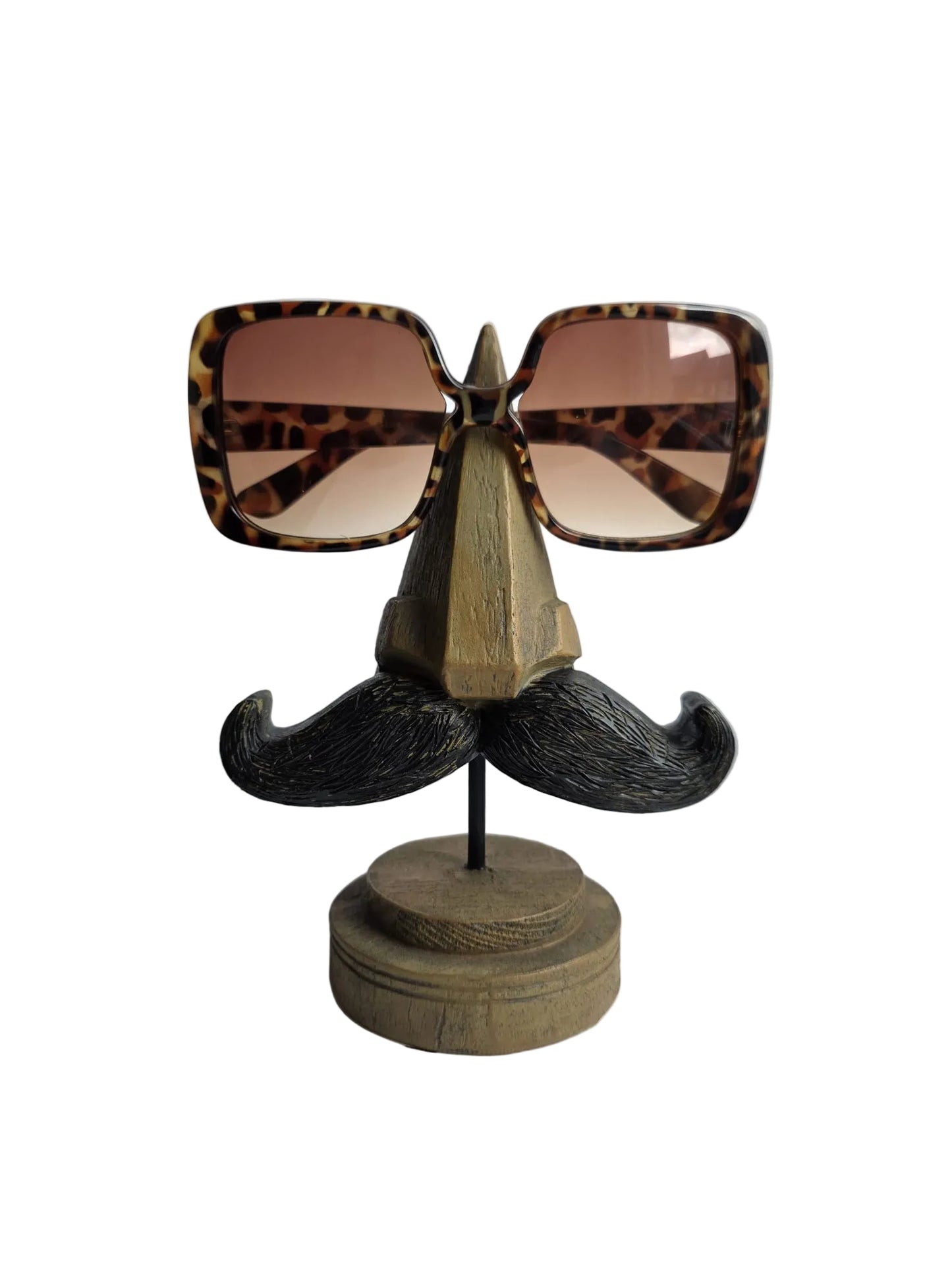 Vintage Oversized Square Sunglasses Tortoiseshell