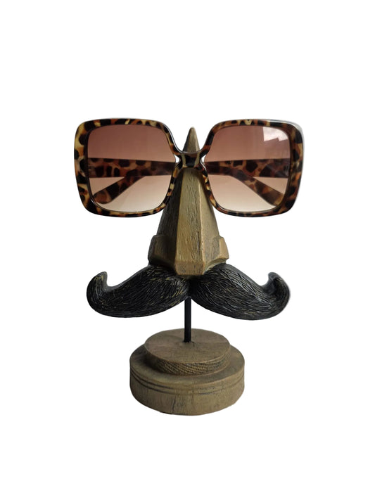 Vintage Oversized Square Sunglasses Tortoiseshell