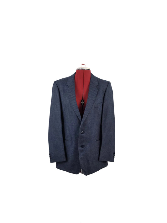 Late 1980s / Early 1990s Vintage John Collier Menswear Pure New Wool Two Piece Suit