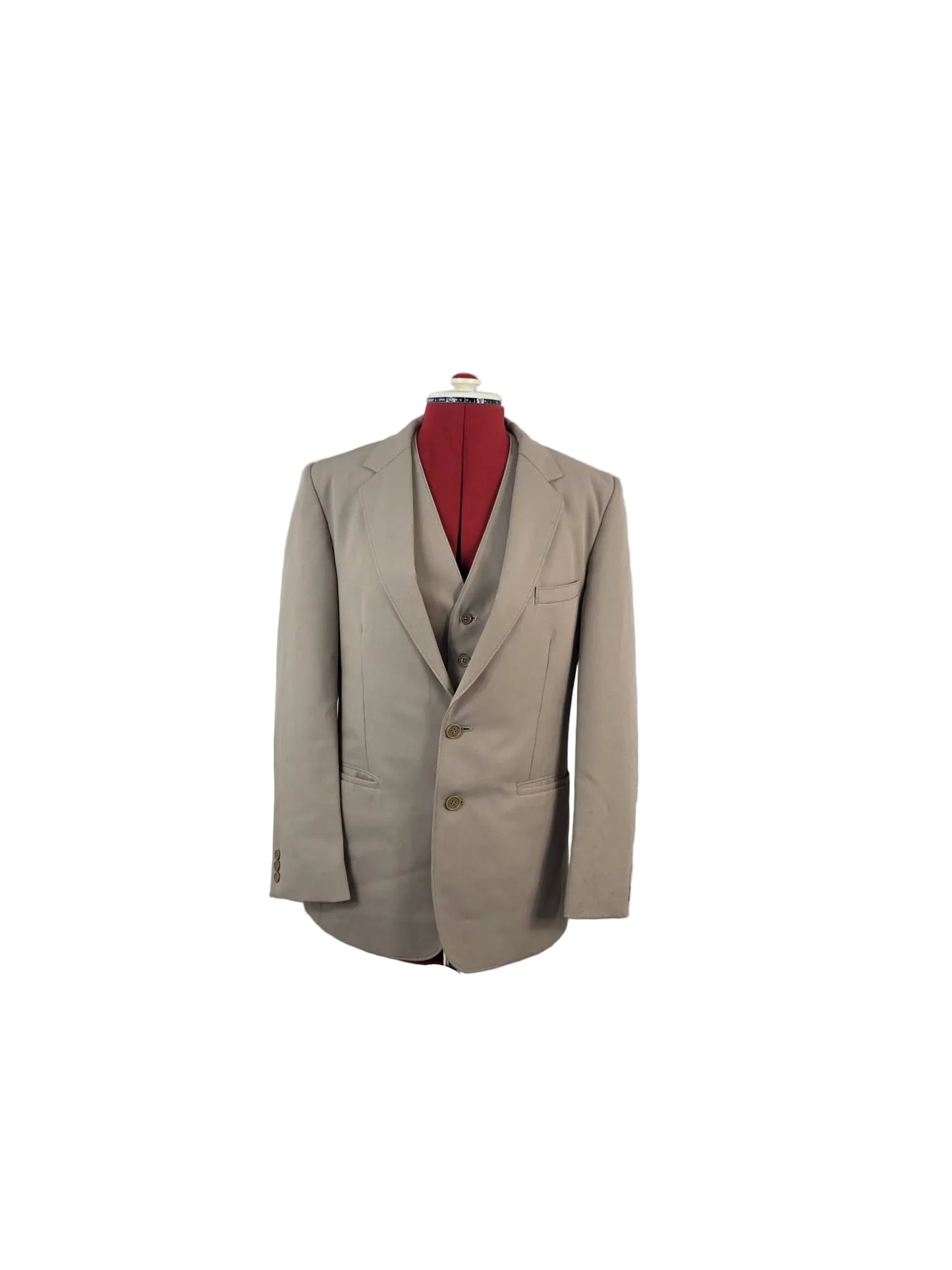 Mid to Late 1970s Vintage John Collier Three Piece Suit