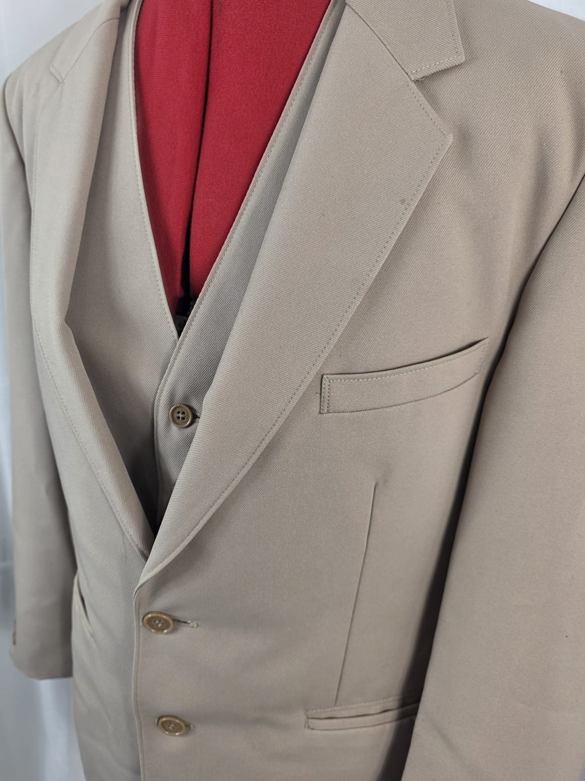 Mid to Late 1970s Vintage John Collier Three Piece Suit