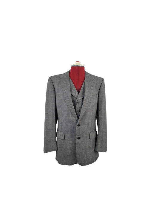 Late 1970s / Early 1980s Vintage Chester Barrie for Austin Reed Three Piece Suit