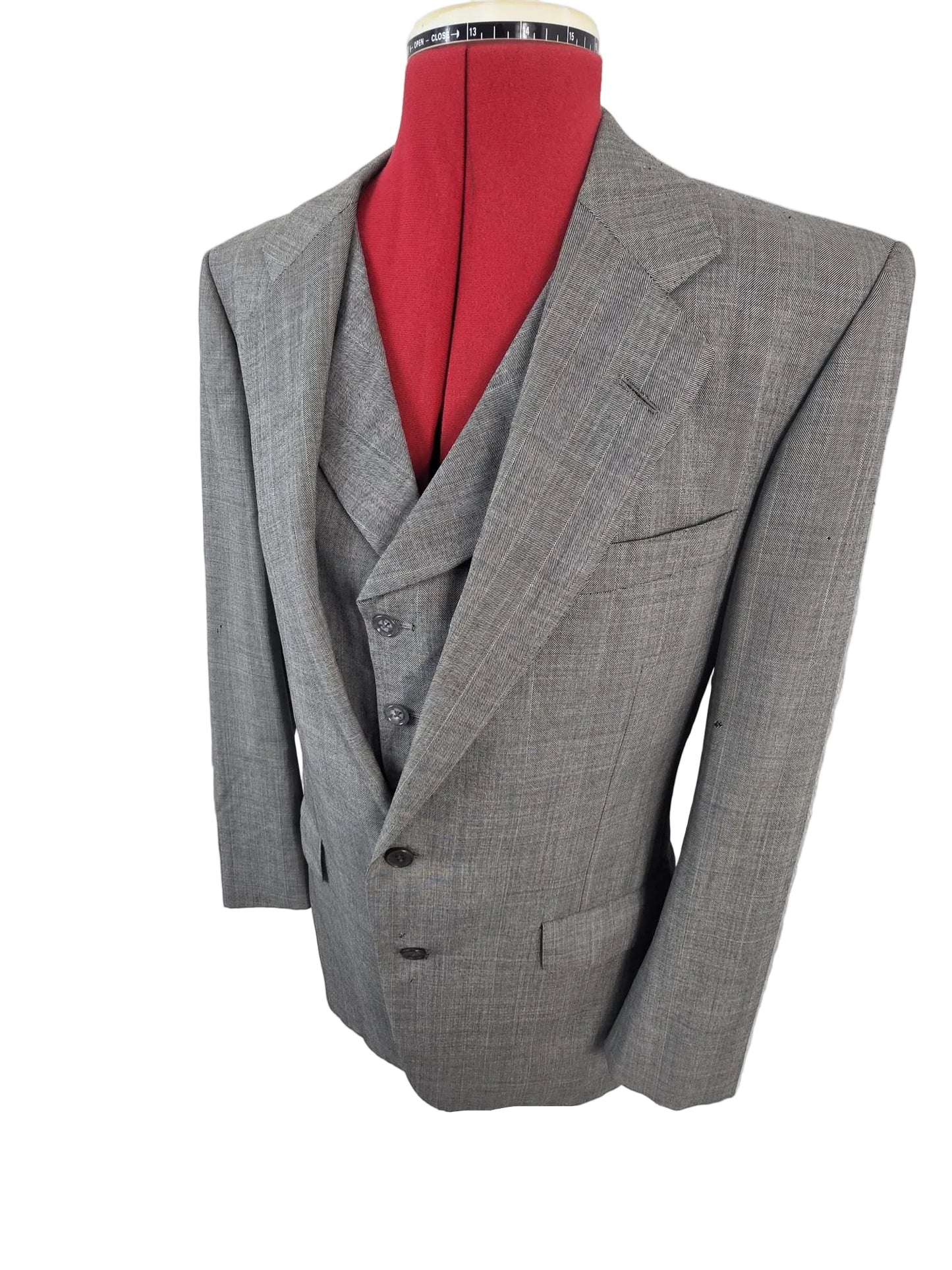 Late 1970s / Early 1980s Vintage Chester Barrie for Austin Reed Three Piece Suit