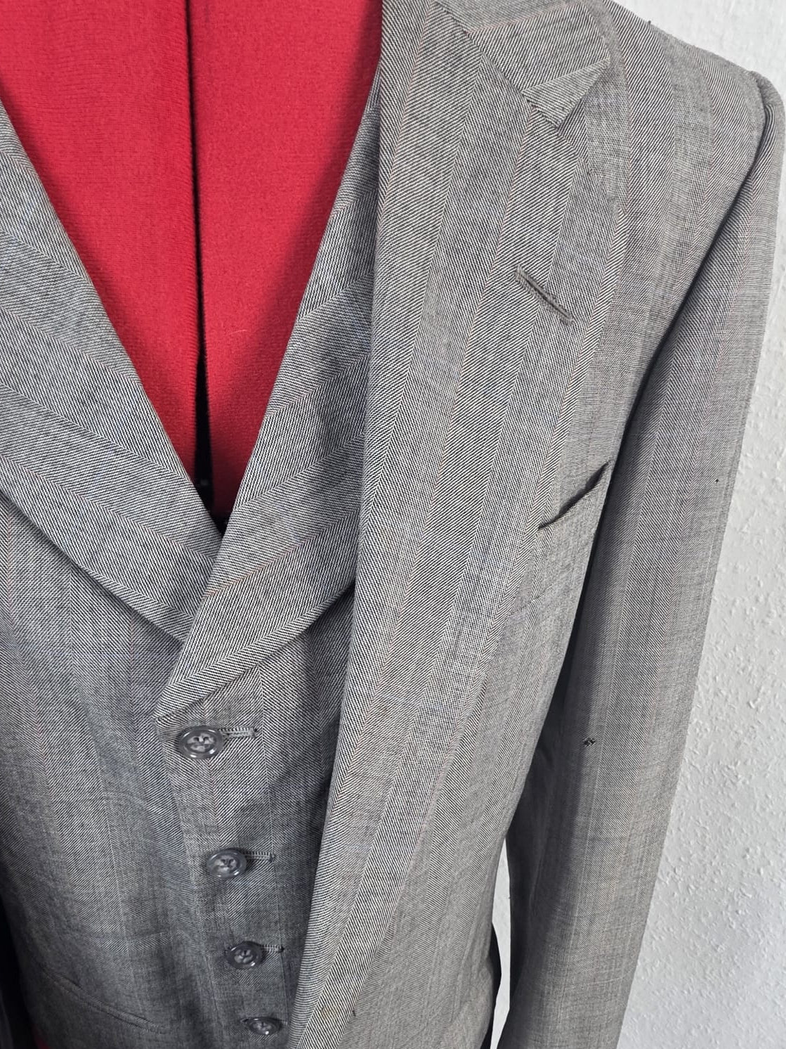 Late 1970s / Early 1980s Vintage Chester Barrie for Austin Reed Three Piece Suit