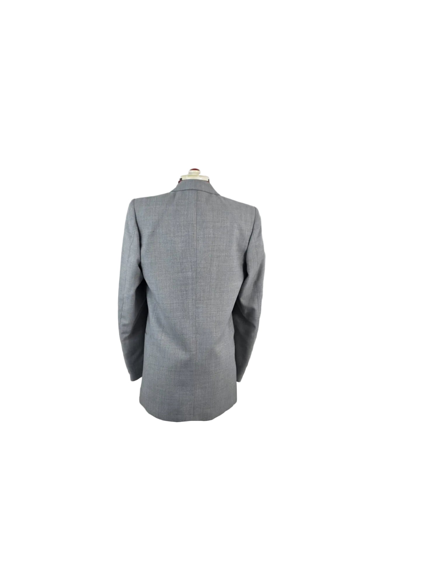 Late 1980s Vintage John Collier Double Breasted Two Piece Suit
