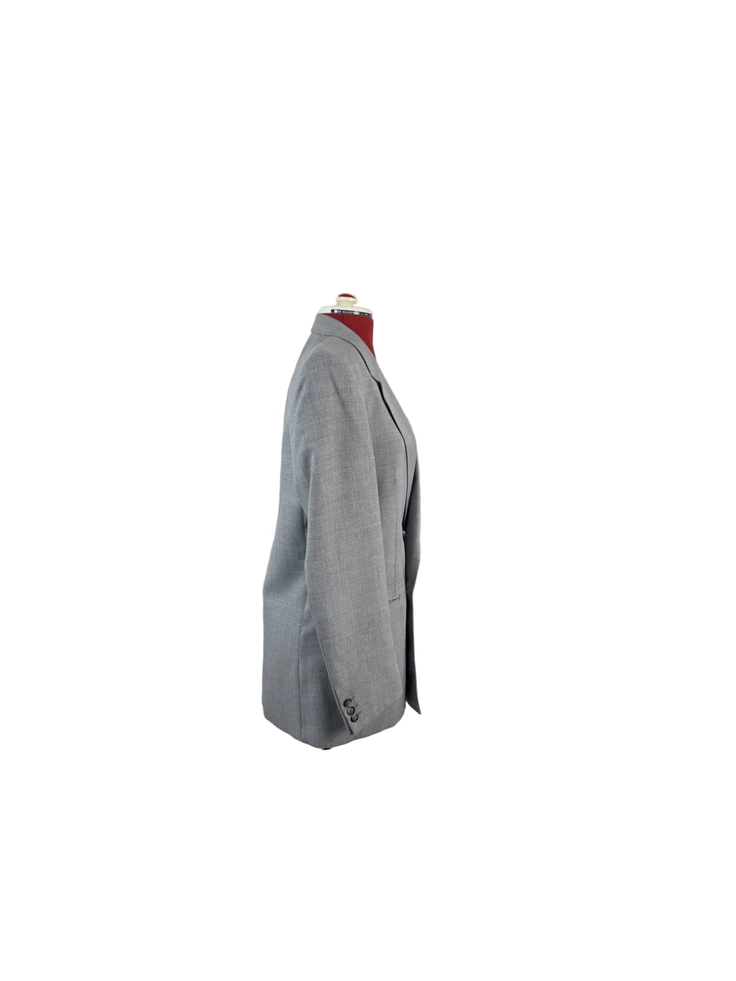 Late 1980s Vintage John Collier Double Breasted Two Piece Suit