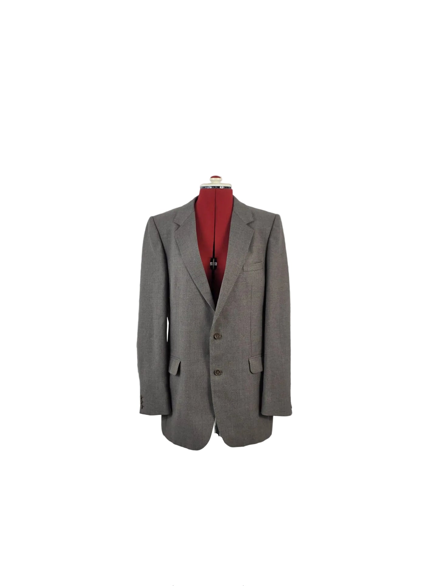 1980s Hepworths Vintage Grey Two-Piece Suit