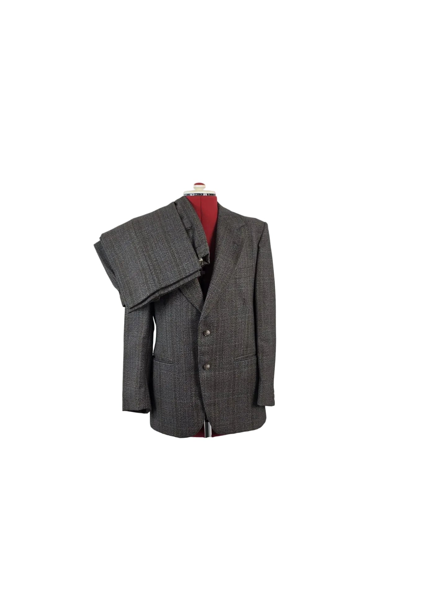 Vintage late 1980, early 1990s Saxon Hawk of Savile Row London Two Piece Suit