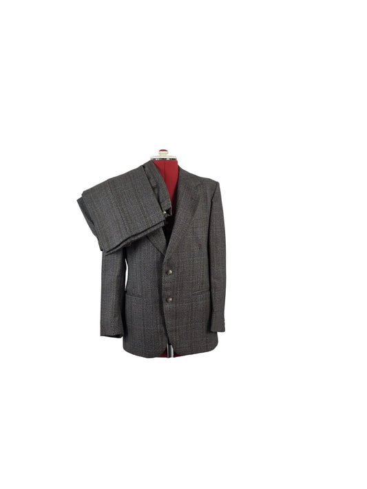 Vintage late 1980, early 1990s Saxon Hawk of Savile Row London Two Piece Suit