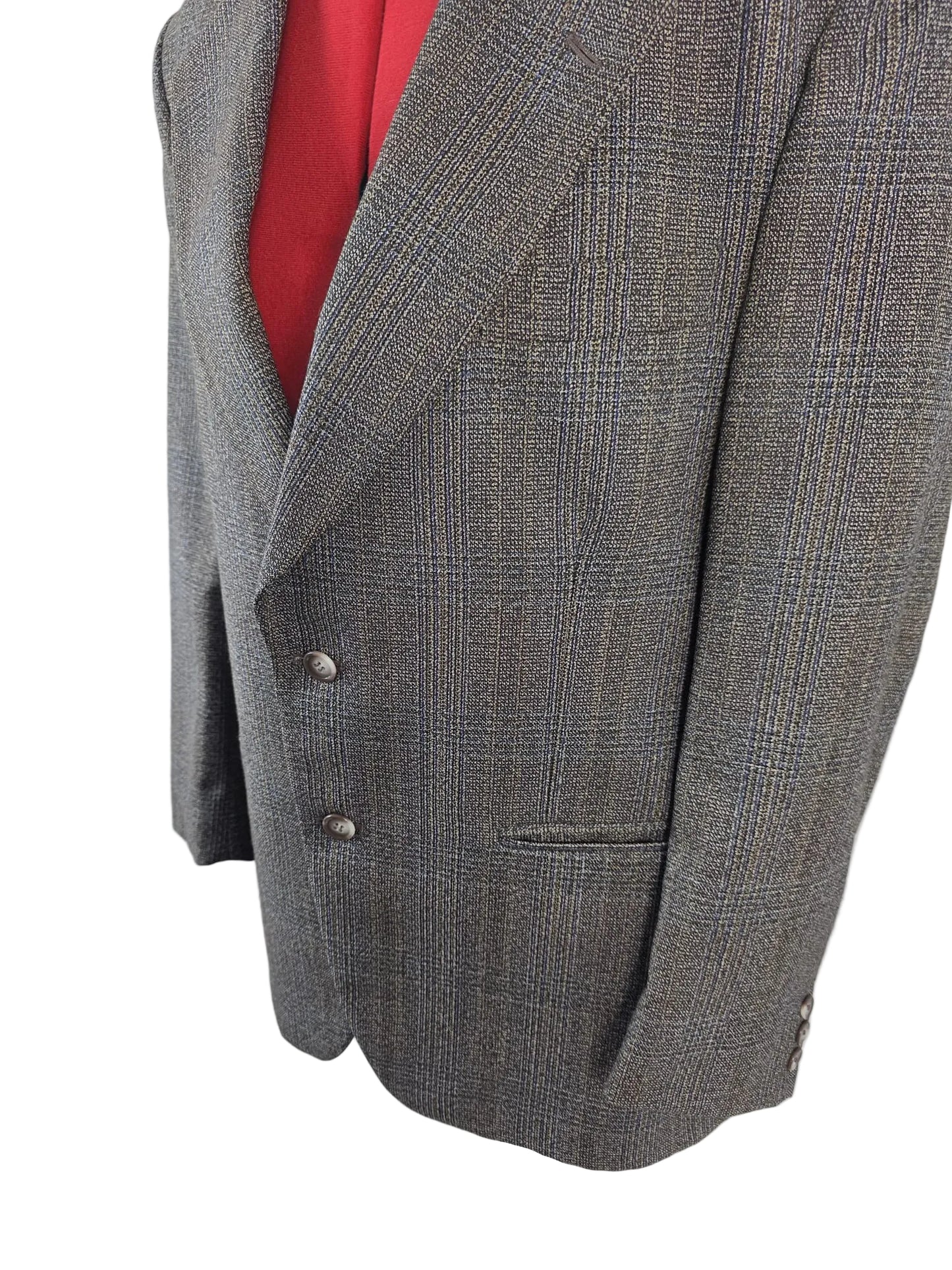 Vintage late 1980, early 1990s Saxon Hawk of Savile Row London Two Piece Suit