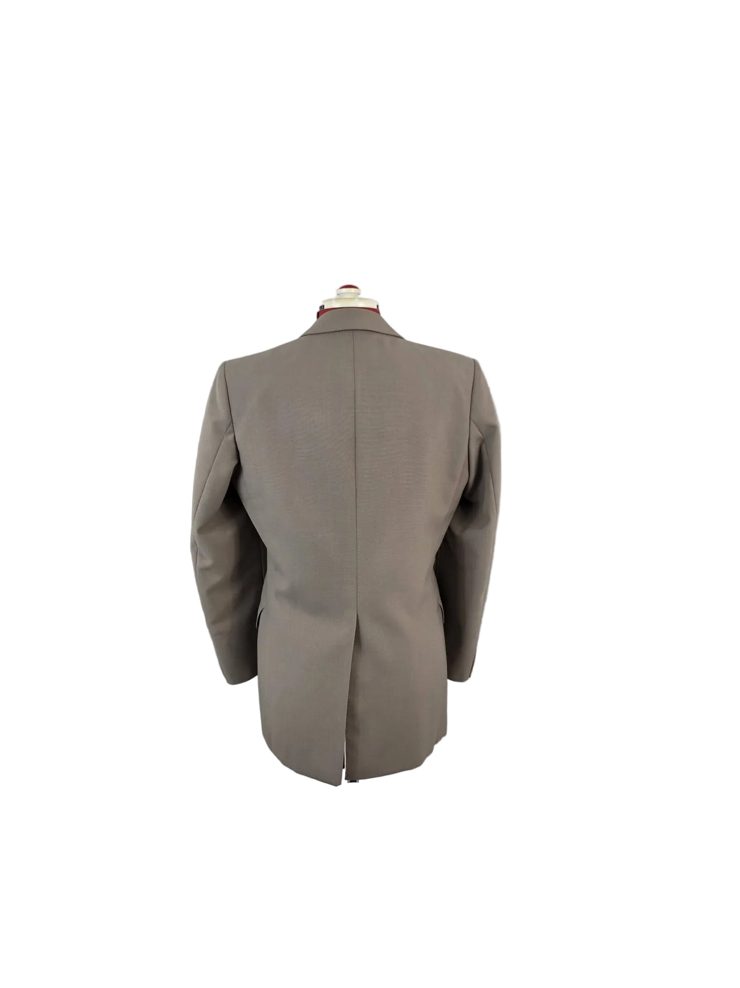 Vintage 1980s St Michael Beige Two Piece Suit UK 38R