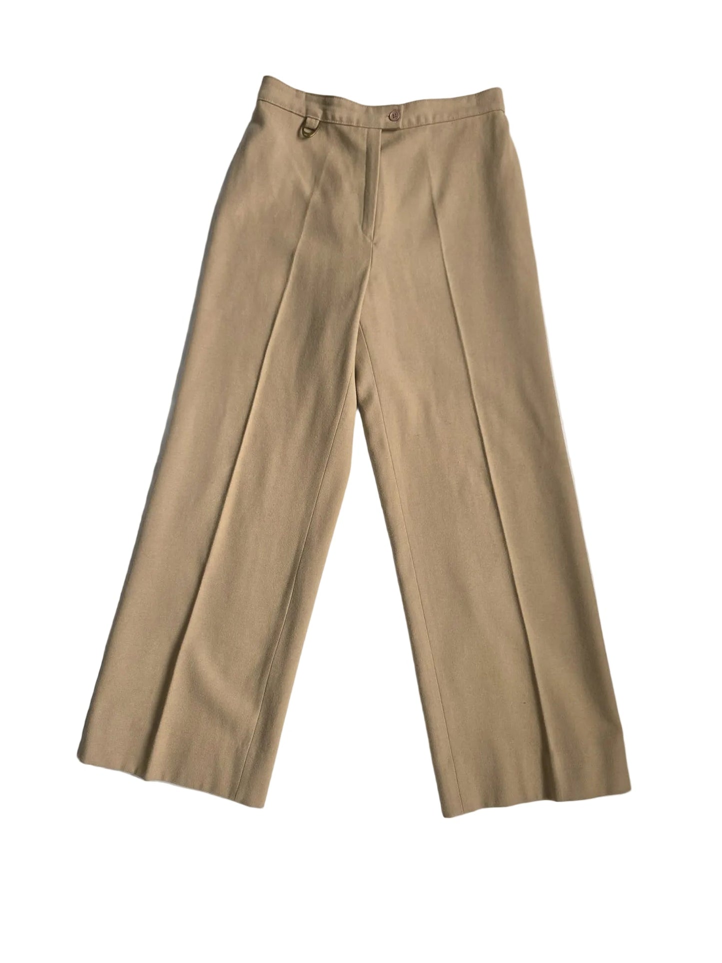 1980s Vintage High Waisted Wide Leg Trousers Made in Sweden