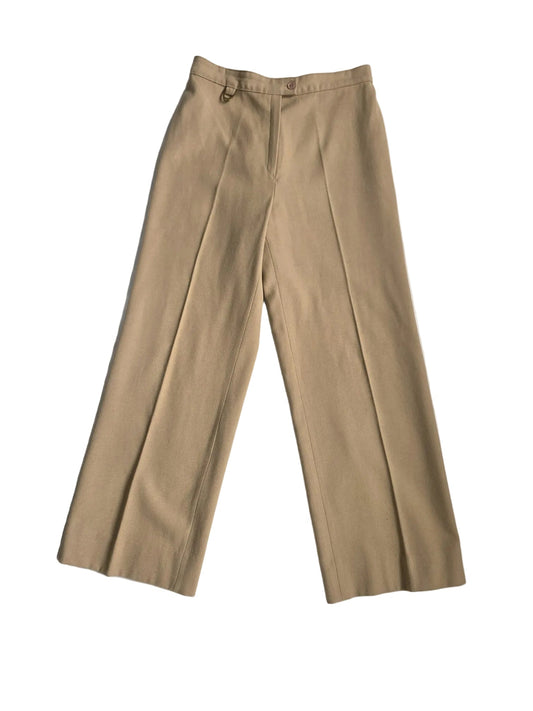 1980s Vintage High Waisted Wide Leg Trousers Made in Sweden