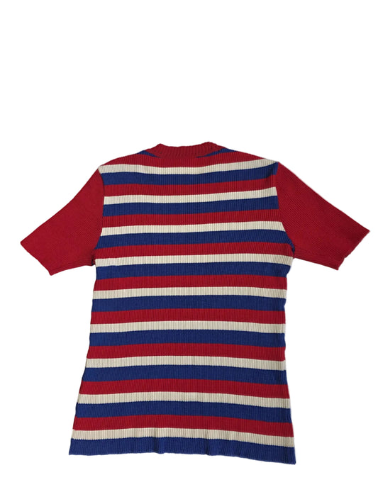 1970s Anilana Włocławek Striped Knit Top