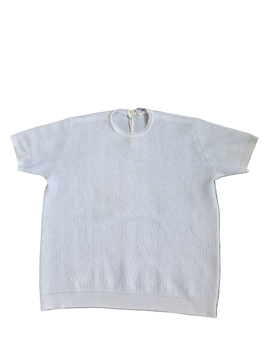1970s Vintage Tatrasvit Slotera Textured Knit Top
