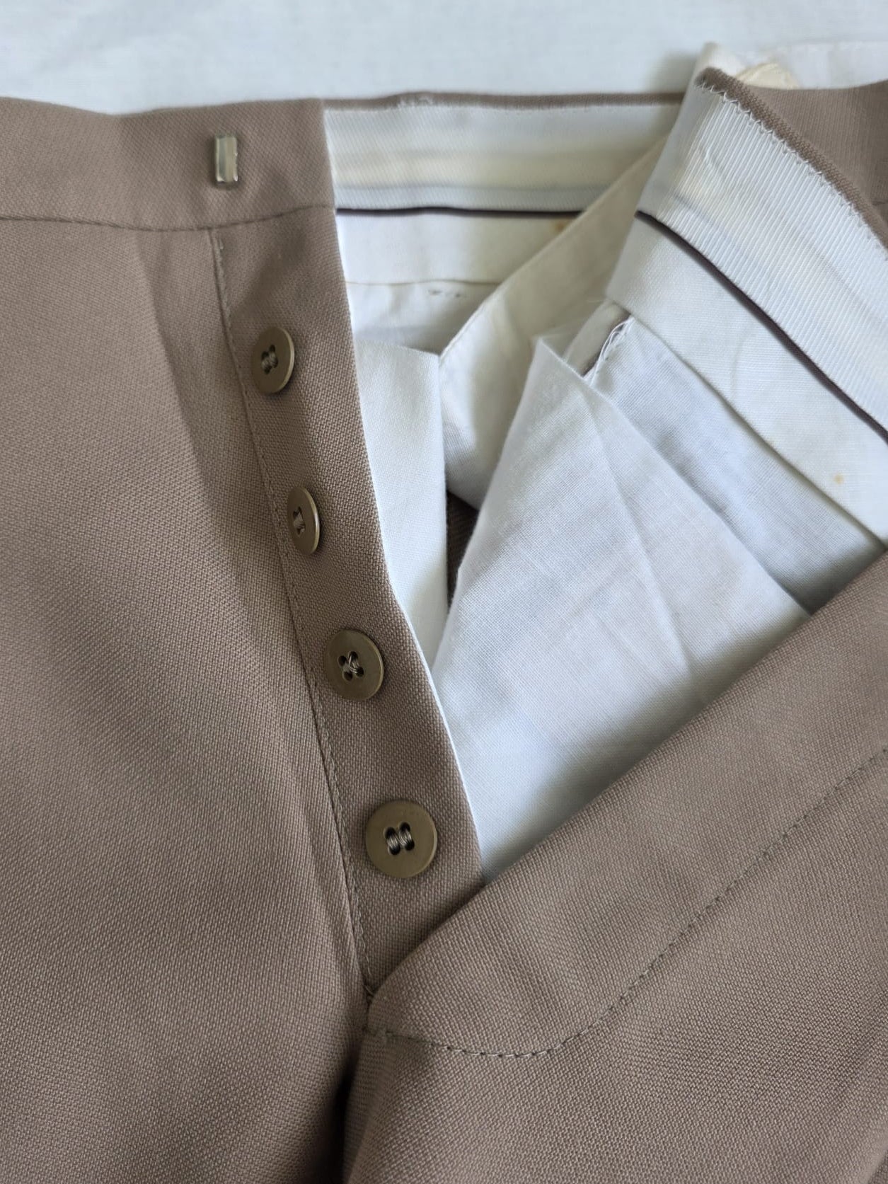 1970s Deadstock Italian Flared Trousers