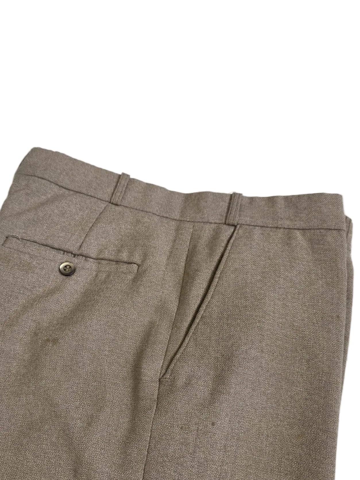 1970s Vintage Hardy Amies for Hepworths Wool Blend Flared Trousers