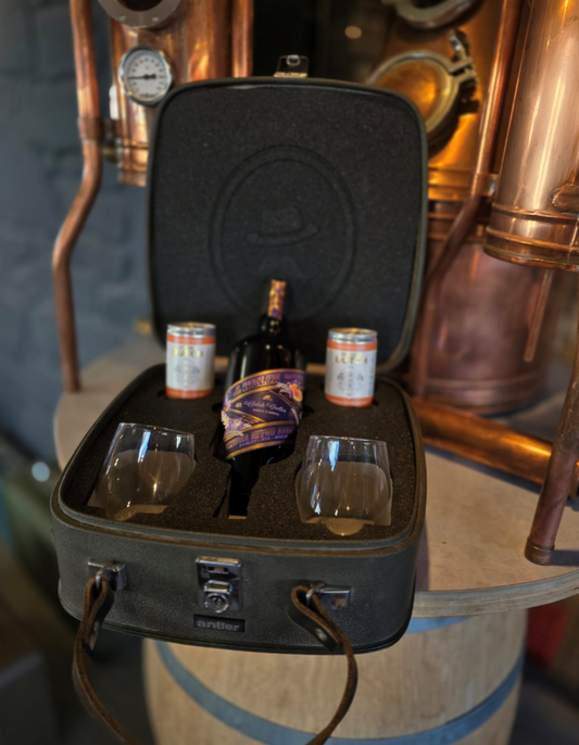 The Vodka Travel Case  Dark Olive - Founder's Collection
