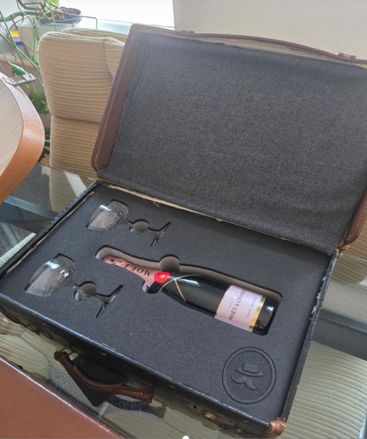 The Champagne Coupe Case- The Founder's Collection