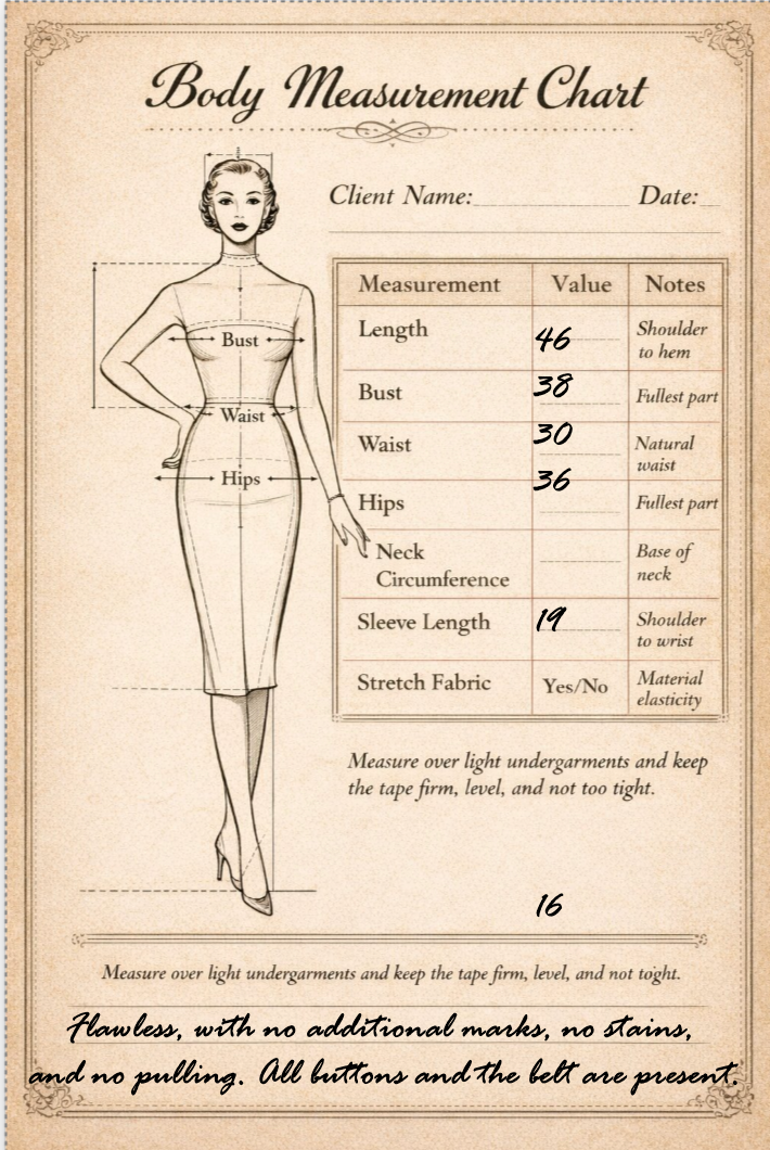 1960s St Michael midi dress with belt