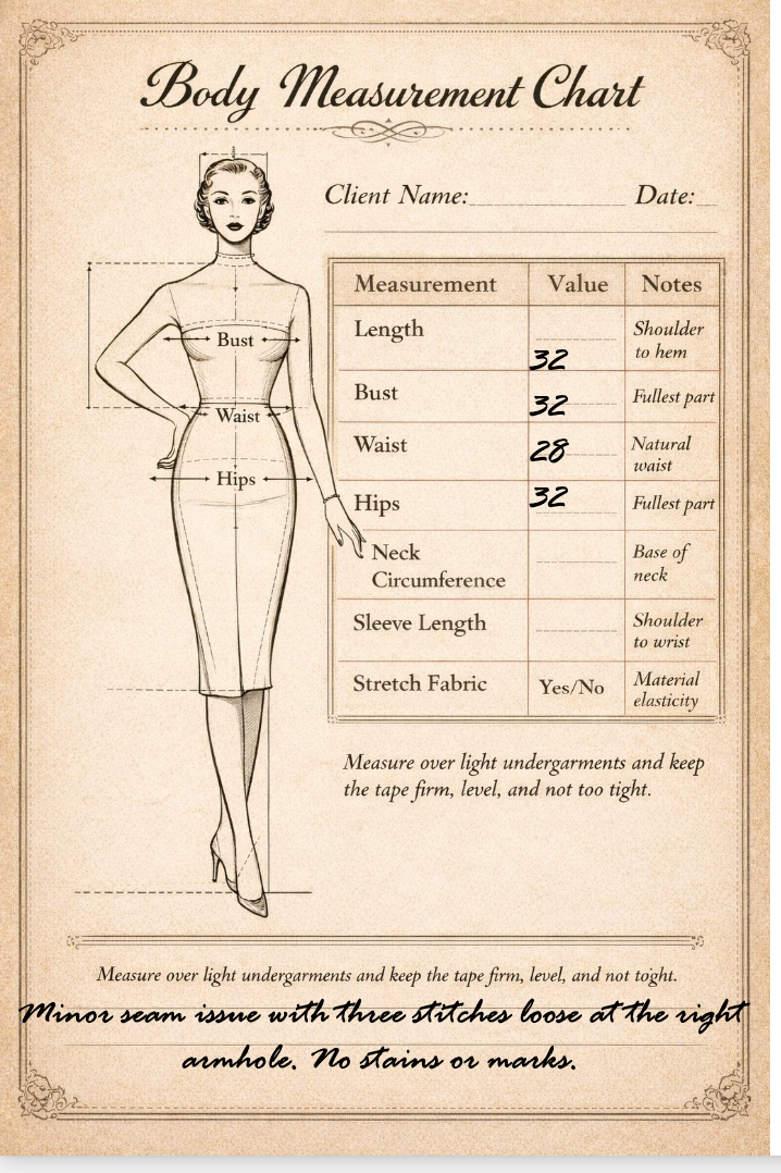 Kammgarn 1960s Navy Blue Trevira Dress – Fitted Bodice & Flared Skirt