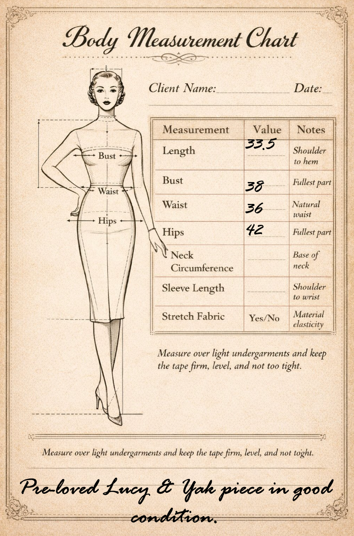 Vintage-inspired Lucy & Yak Organic Cotton Zip Dress