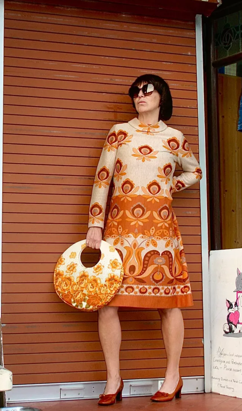 Vintage floral bag